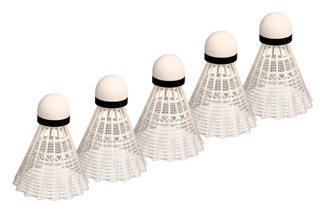 Badmintono skrajukės AVENTO 46SB 5vnt